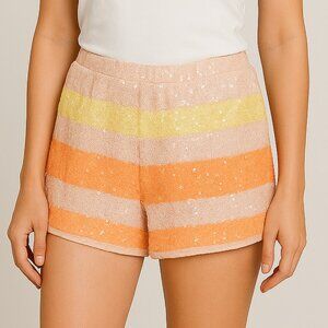 Aryn K : Sequin shorts